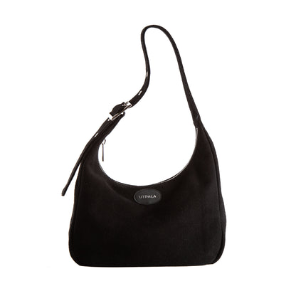 Aileen Suede Shoulder Bag